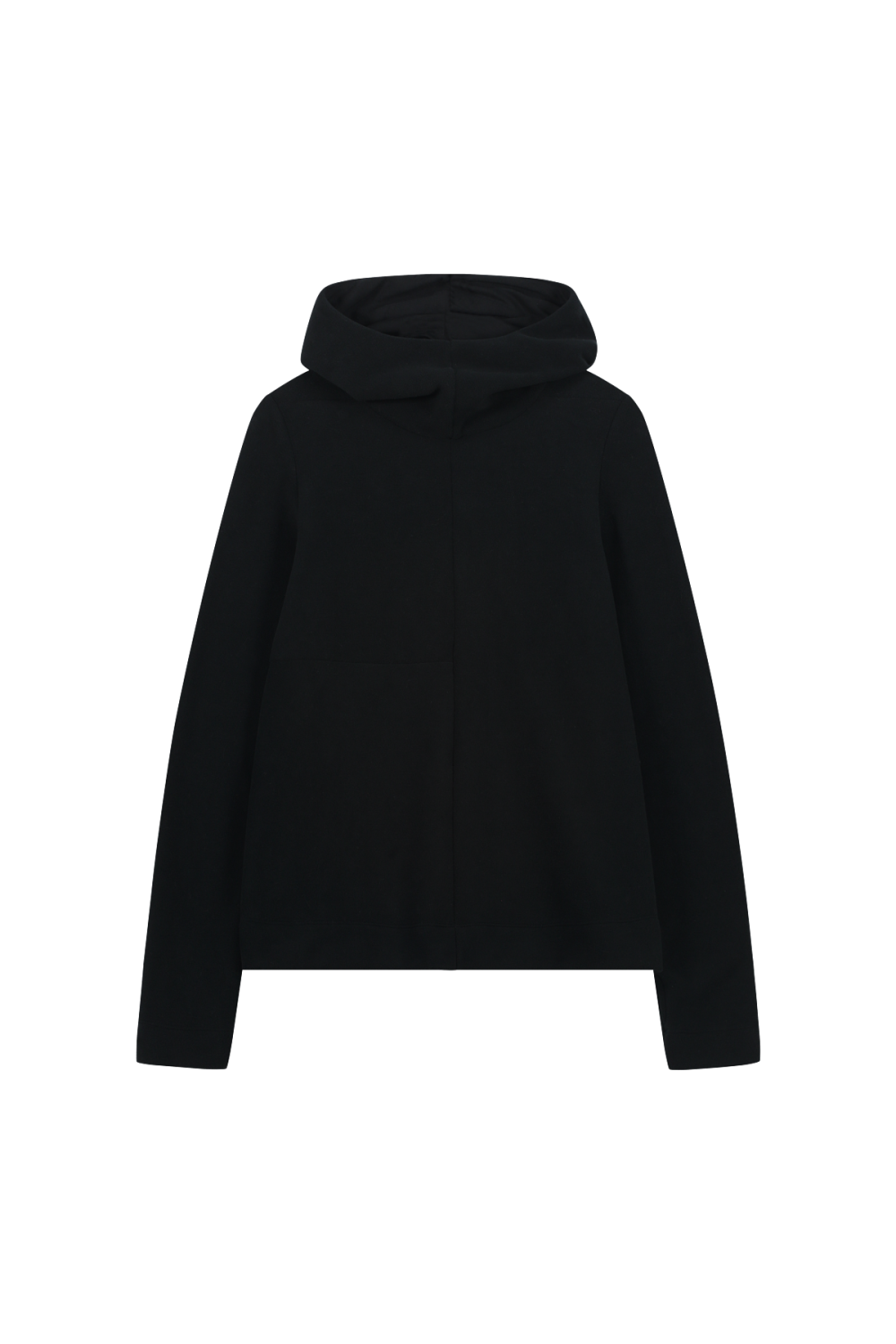 Giacca Mauritius In Softshell Con Cappuccio Nero