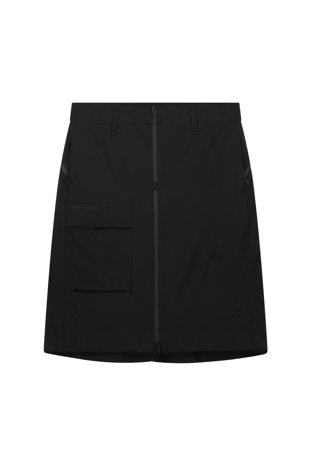 Stretch Samoa Skort Black