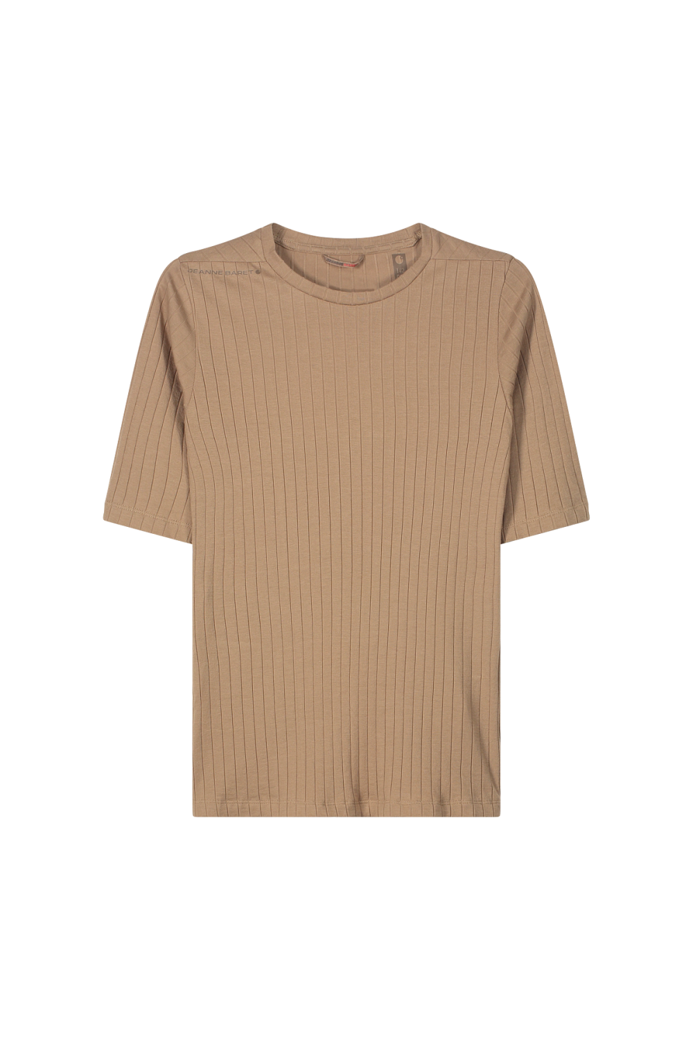 Aysén Ribbed T-shirt Camel