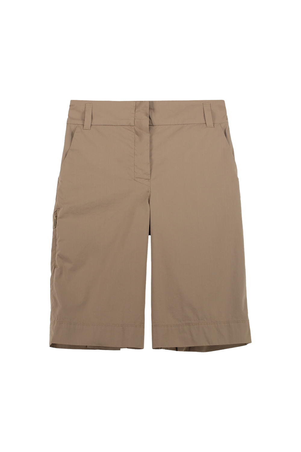 Bermuda Fit Morbido In Tela Parachute Bariloche Camel
