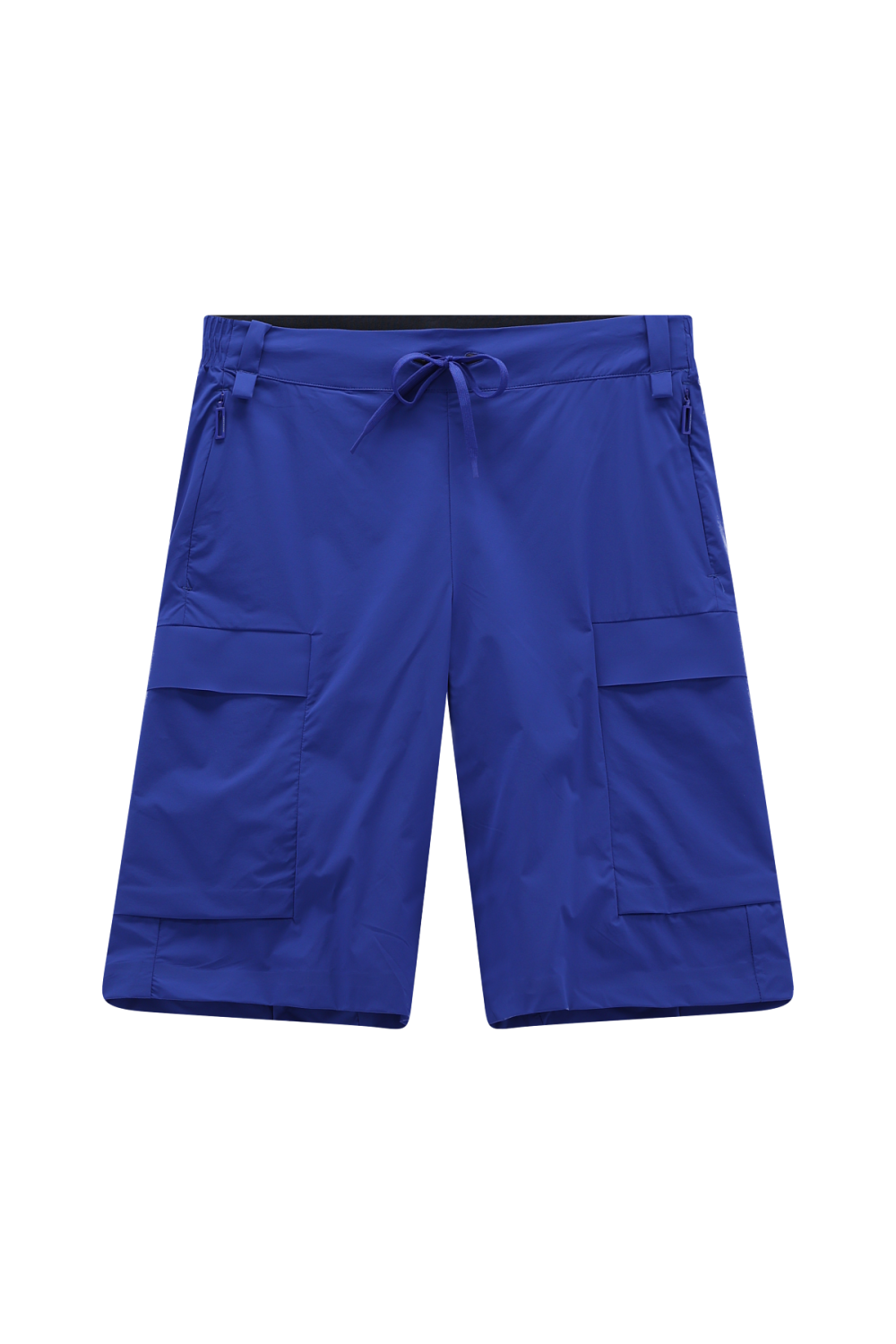 Sumatra Stretch Cargo Pull-on Bermuda Shorts Lapis