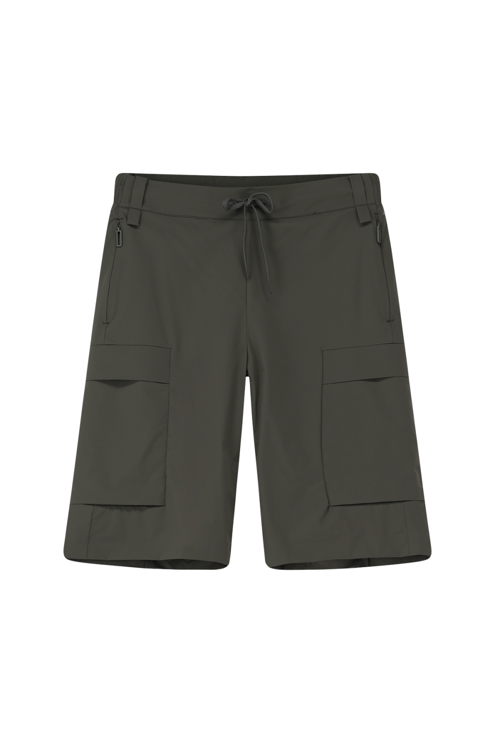 Sumatra Stretch Cargo Pull-on Bermuda Shorts Grape Leaf