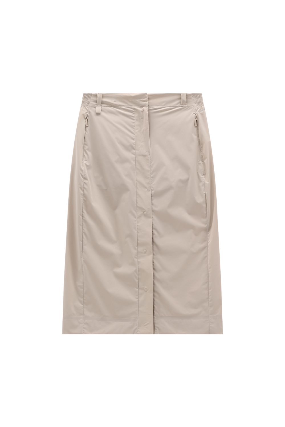 Sumatra Midi Stretch Pencil Skirt Kaki