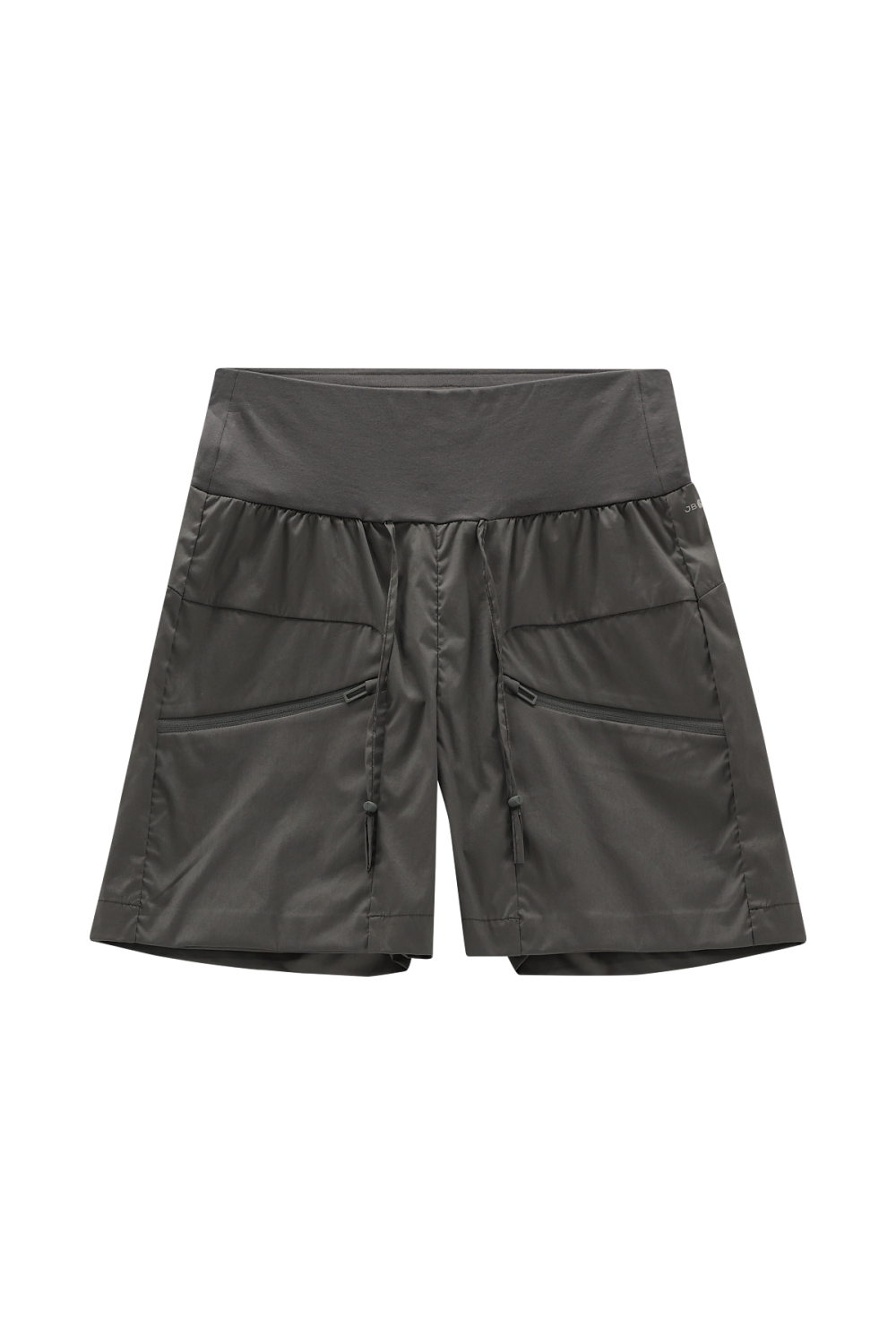 Lotus Pull-on Cargo Shorts In Parachute Fabric Grape Leaf