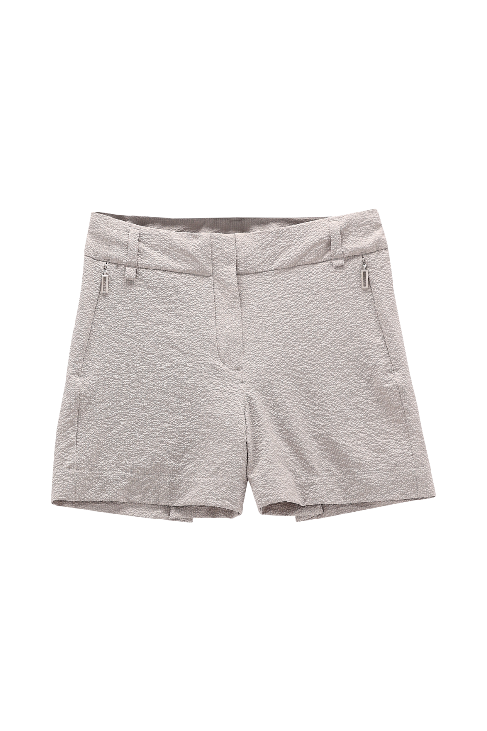 Sunflower Shorts In Seersucker Fabric Kaki