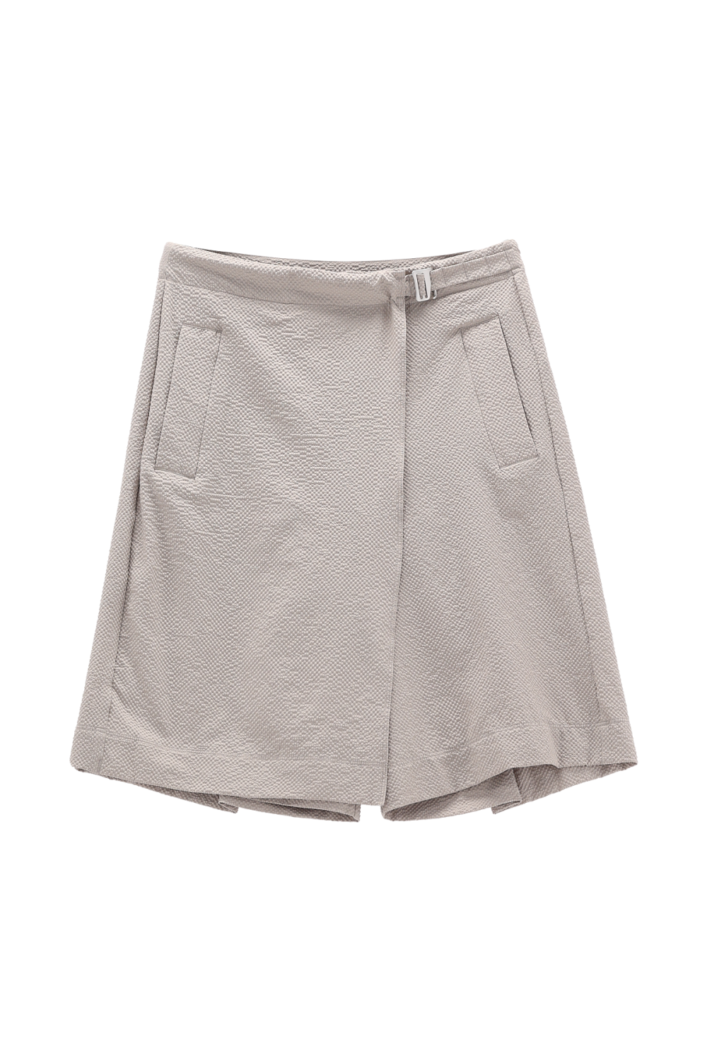 Sunflower Bermuda In Seersucker Fabric Kaki