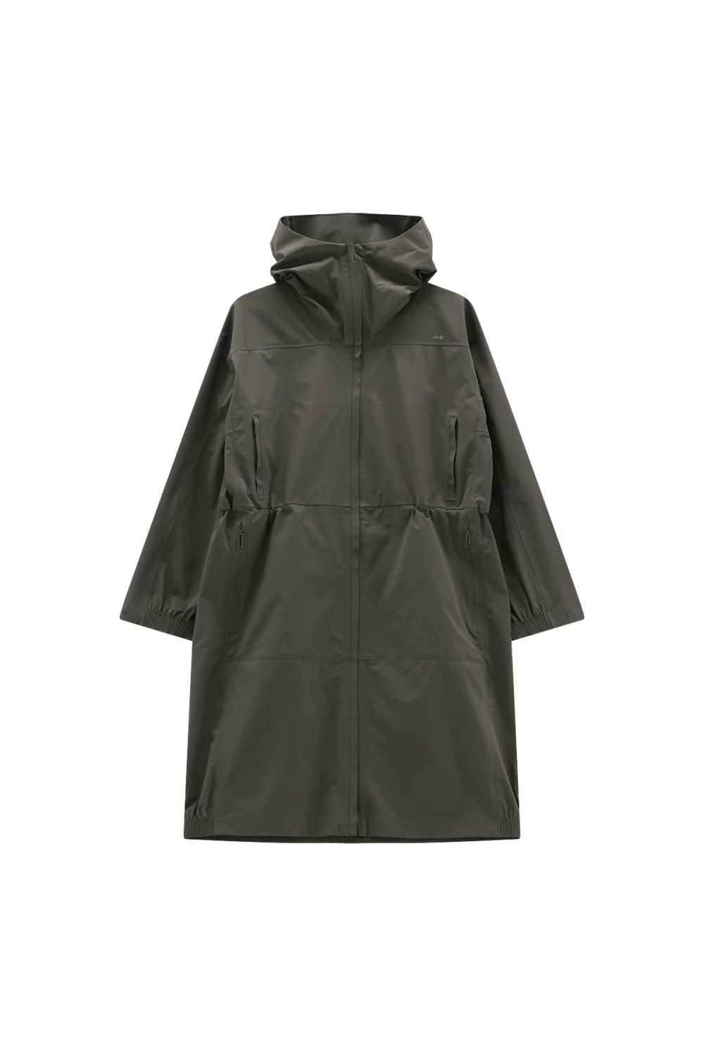 Iris 3 Layer Oversize-fit Parka Grape Leaf